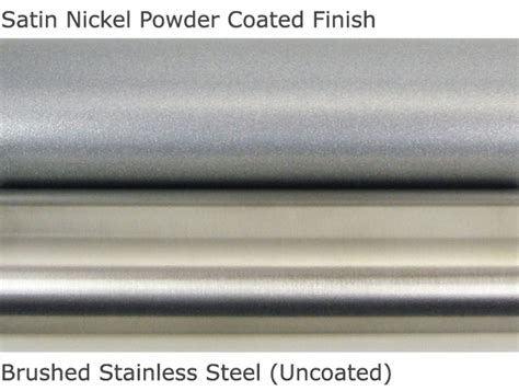 satin nickel sheet metal|satin nickel and brushed difference.